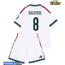 Real Madrid Federico Valverde #8 Heimtrikotsatz Kinder 2026-27 Kurzarm (+ Kurze Hosen)